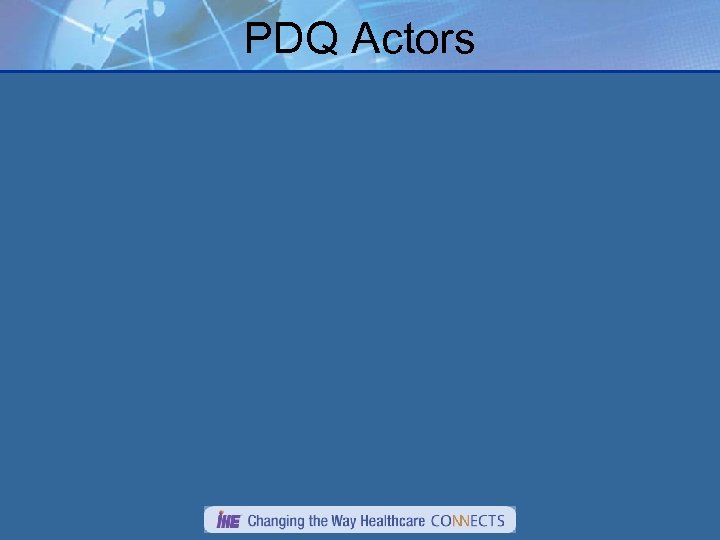 PDQ Actors 