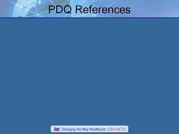 PDQ References 