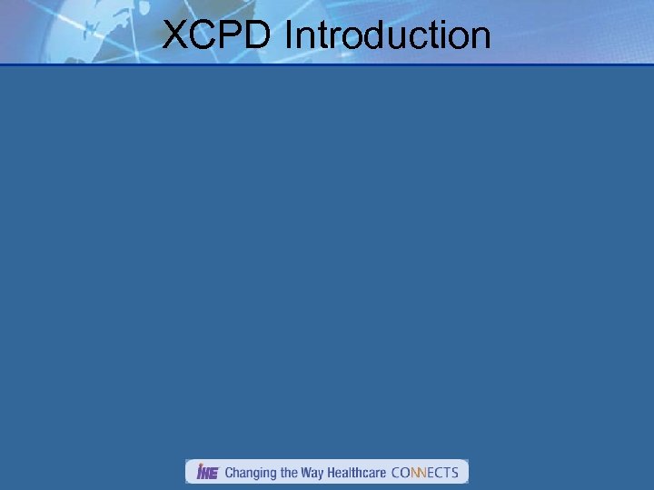 XCPD Introduction 