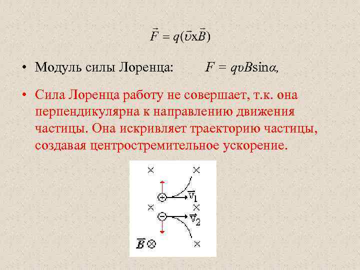 Средний модуль силы