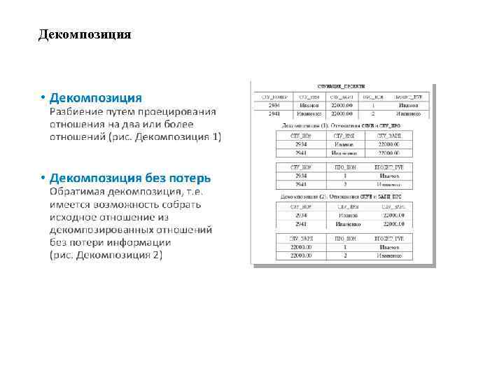 Декомпозиция 