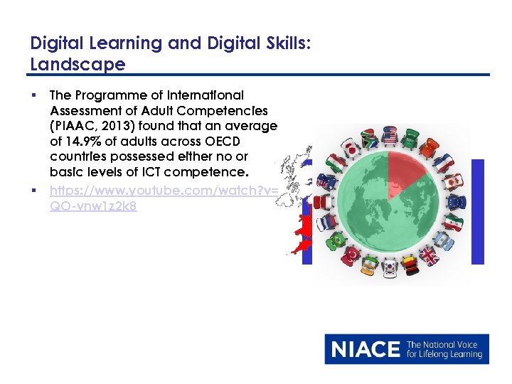 Digital Learning and Digital Skills: Landscape § § The Programme of International Assessment of