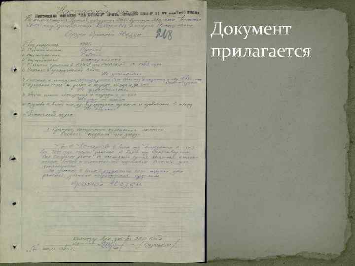 Документ прилагается 