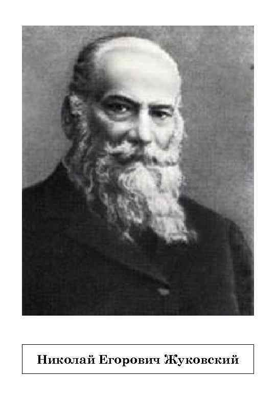 Николай Егорович Жуковский 
