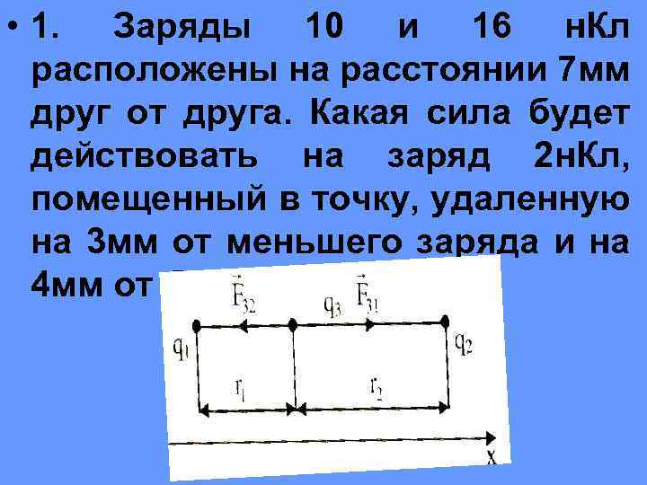 10 3 нкл. Заряд 10 и 16 НКЛ расположены на расстоянии 7 мм друг от друга какая сила. Заряды 10 и 16 НКЛ расположены на расстоянии. Сила действующая на заряженную. Заряды 10 и 16 НКЛ находятся на расстоянии 7 мм.