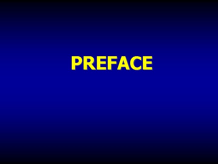 PREFACE 