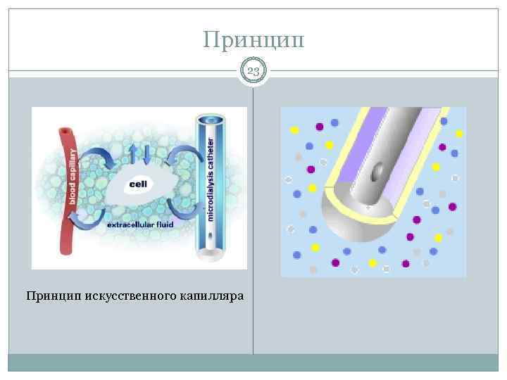 Принцип 23 Принцип искусственного капилляра 
