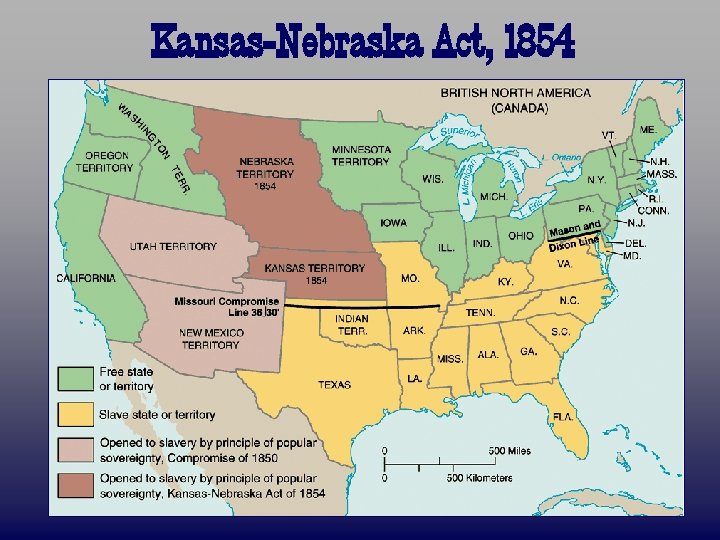 Kansas-Nebraska Act, 1854 