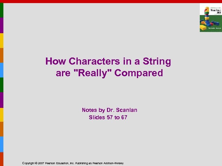 How Characters in a String are 
