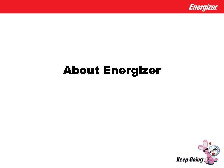 About Energizer 
