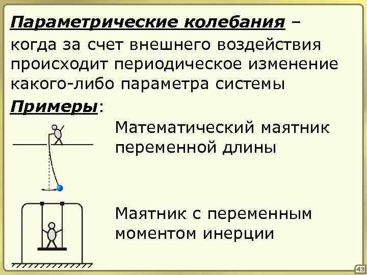 Внешние колебания