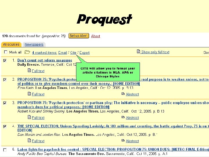 Proquest 