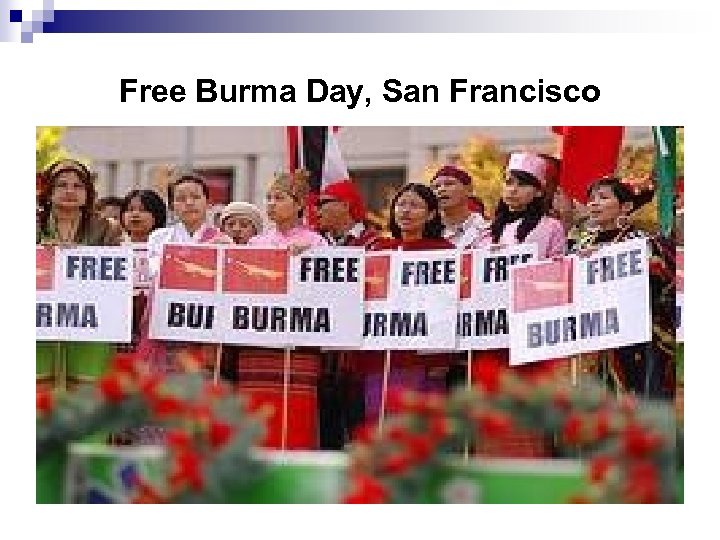 Free Burma Day, San Francisco 
