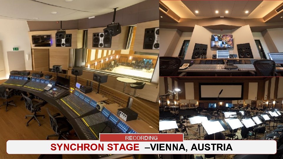 RECORDING SYNCHRON STAGE –VIENNA, AUSTRIA VSL SYNCHRON STAGE –VIENNA, AUSTRIA Copyright 2017 Audinate Pty