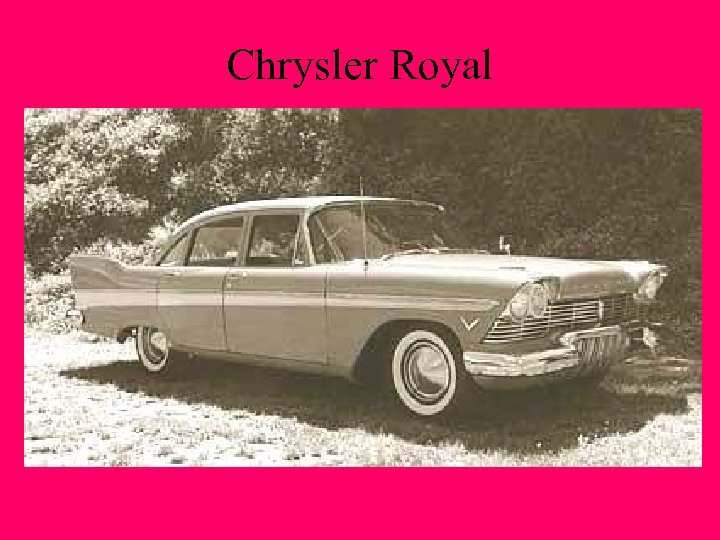 Chrysler Royal 