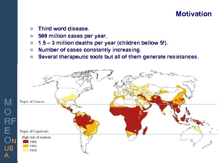 Motivation INNOVAR PARA GANAR M O RF E ON UB A Third word disease.