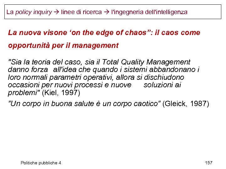 La policy inquiry linee di ricerca l'ingegneria dell'intelligenza La nuova visone ‘on the edge