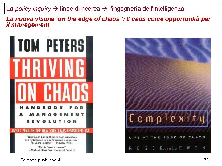 La policy inquiry linee di ricerca l'ingegneria dell'intelligenza La nuova visone ‘on the edge