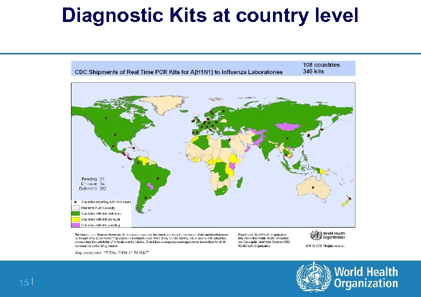 Diagnostic Kits at country level 15 | 