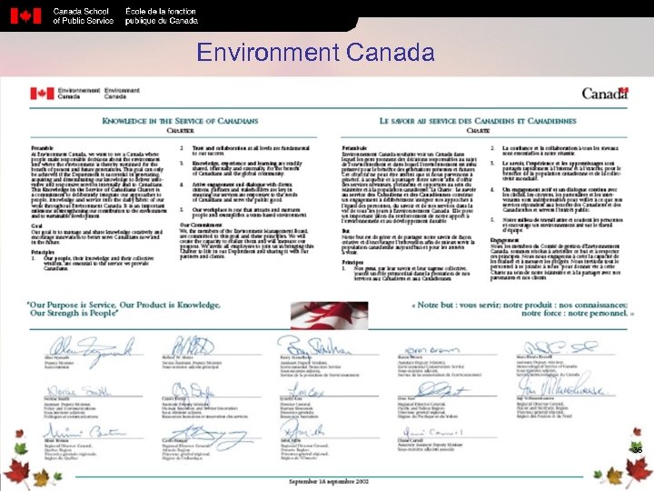 Environment Canada 36 