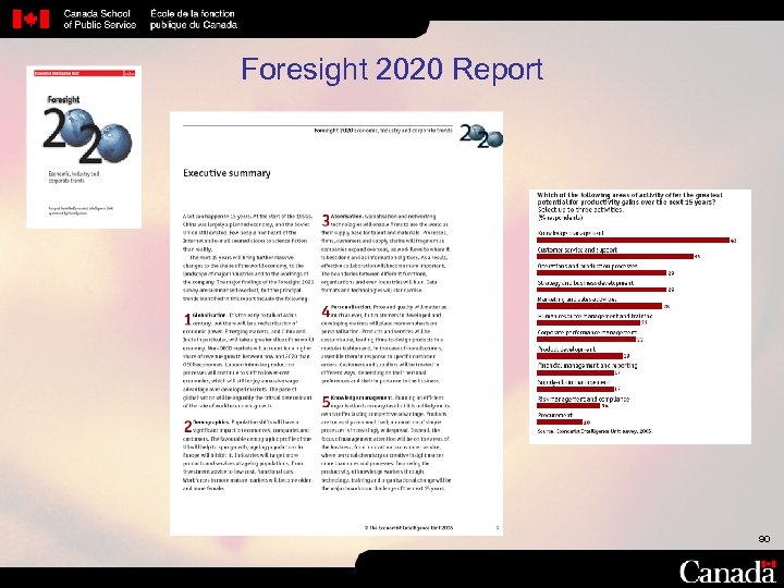 Foresight 2020 Report 90 