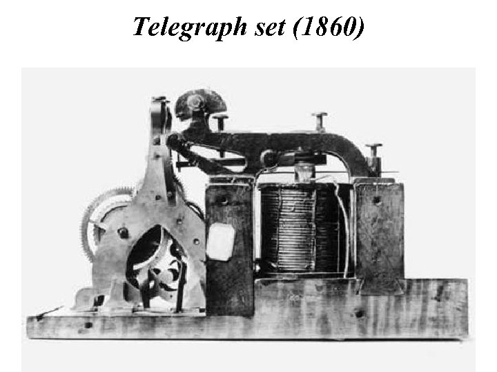 Telegraph set (1860) 