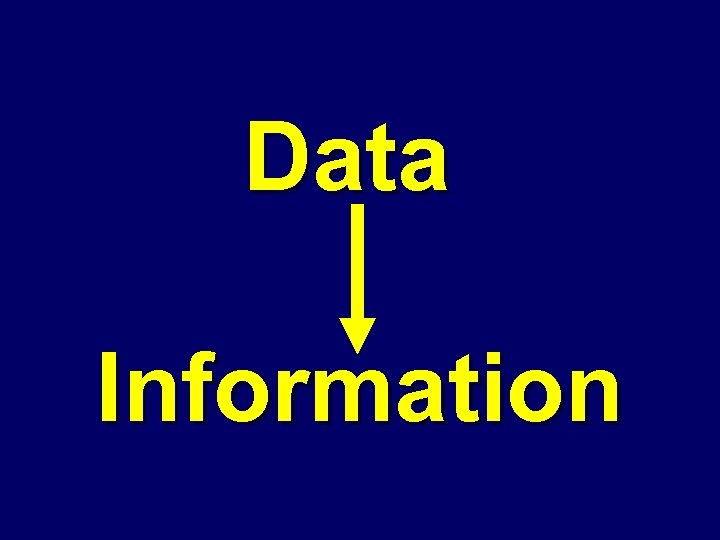 Data Information 