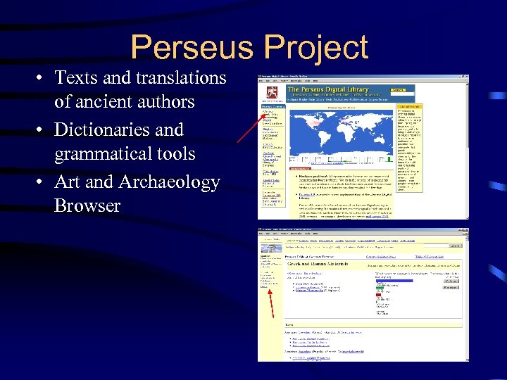 Perseus Project • Texts and translations of ancient authors • Dictionaries and grammatical tools