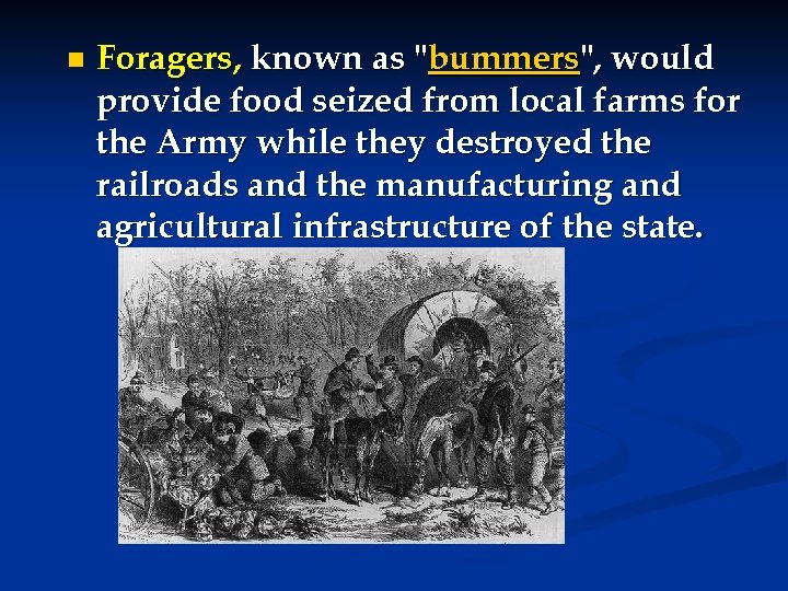 n Foragers, known as 