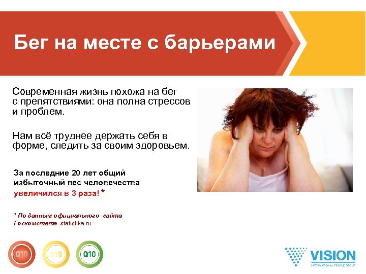 Бег на месте с барьерами Современная жизнь похожа на бег с препятствиями: она полна