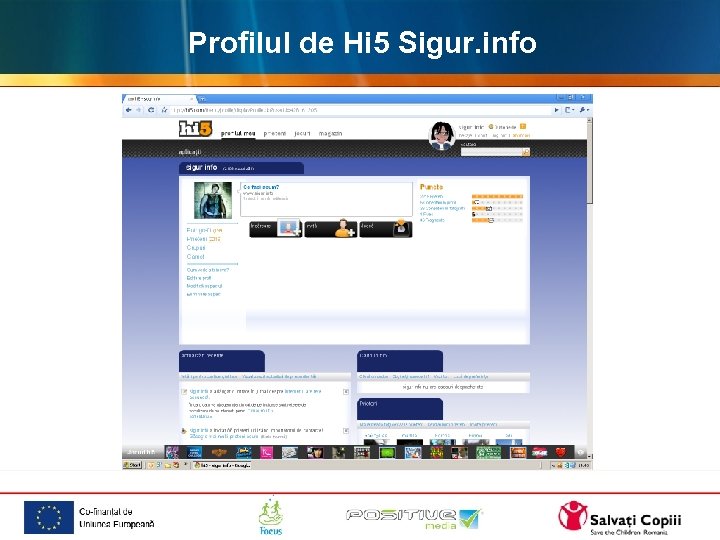 Profilul de Hi 5 Sigur. info 