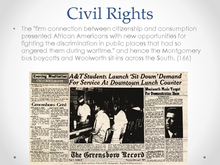 Civil Rights • The 