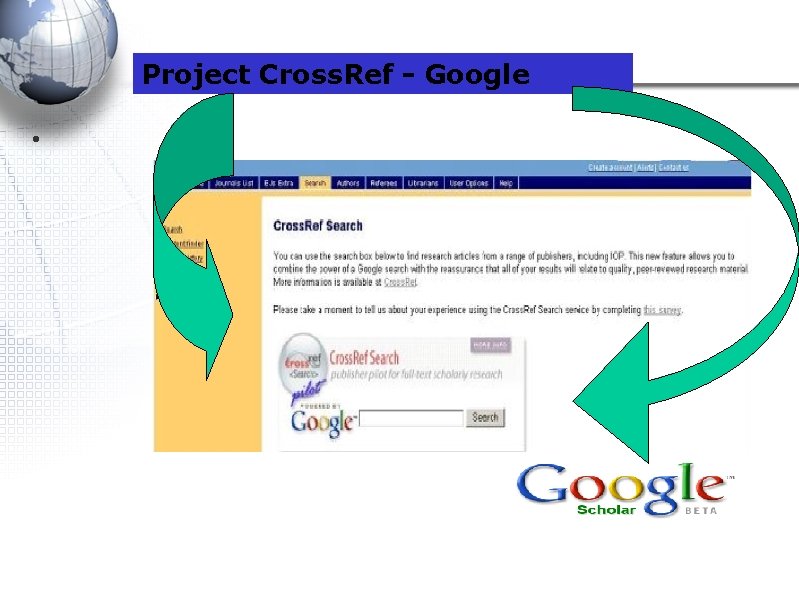 Project Cross. Ref - Google • 