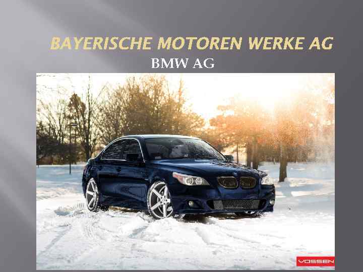 BMW AG 