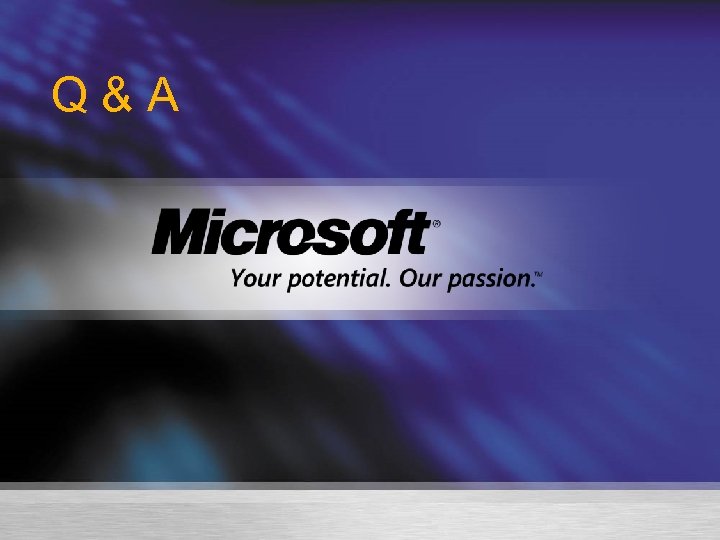 Q & A 