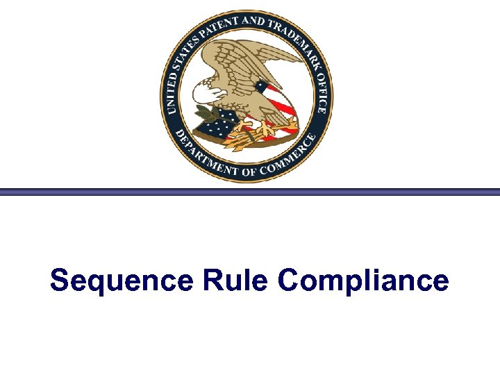 Sequence Rule Compliance 