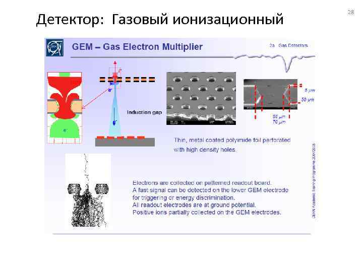 Детектор: Газовый ионизационный 28 