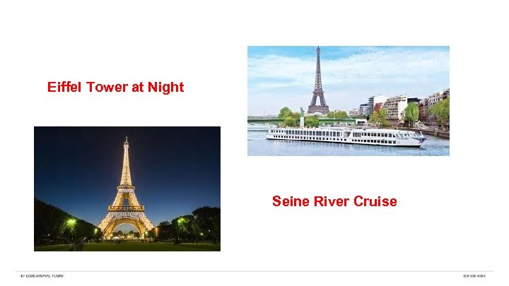 Eiffel Tower at Night Seine River Cruise 