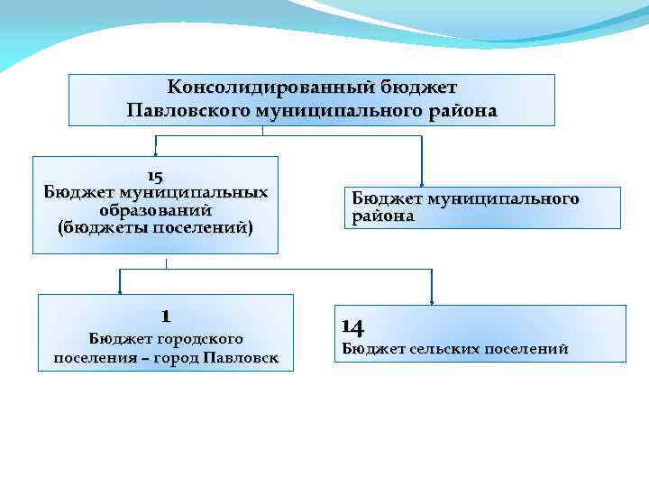 Структура консолидированного бюджета ленинградской области в виде схемы