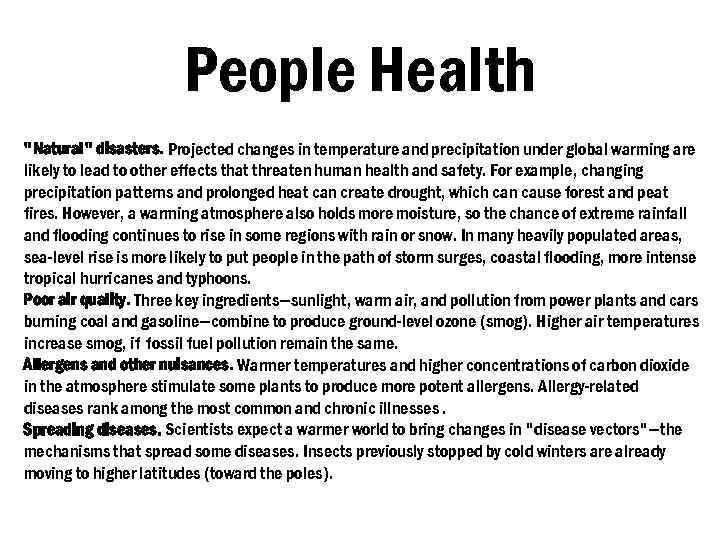 People Health 