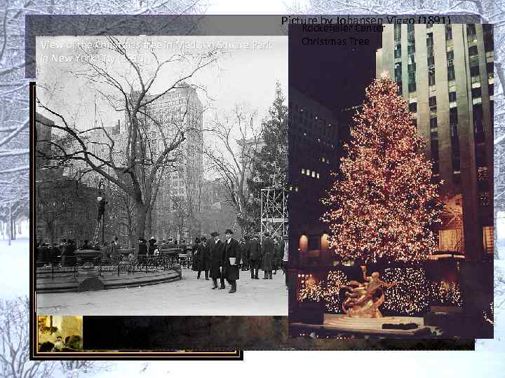 Picture by Johansen Viggo (1891) Rockefeller Center Christmas Tree View of the Christmas tree