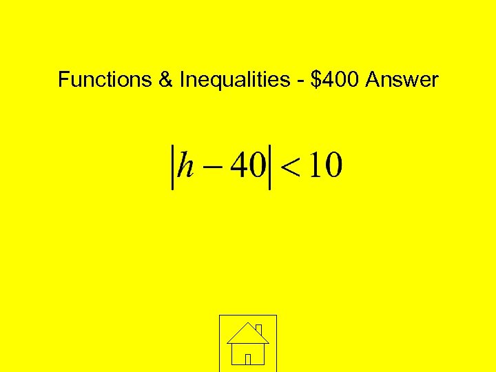 Functions & Inequalities - $400 Answer 