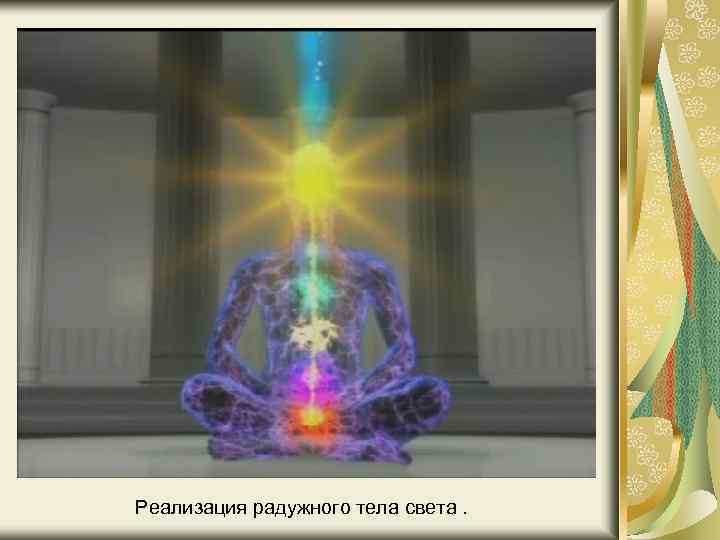  Реализация радужного тела света. 