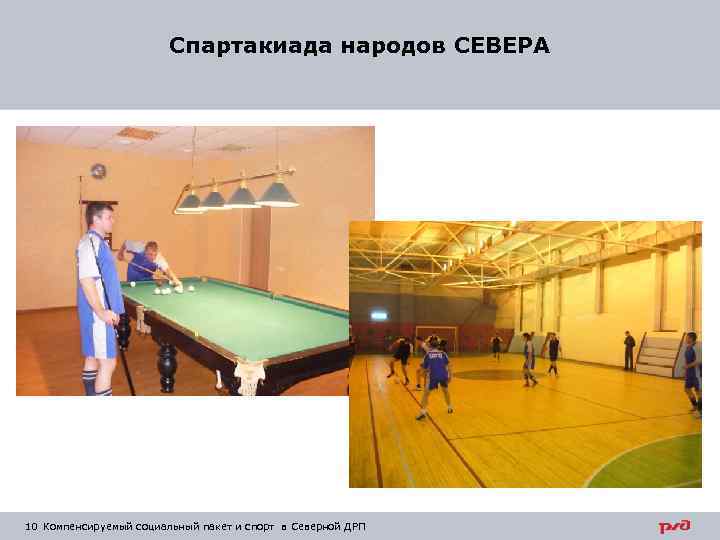 Спартакиада народов СЕВЕРА 10 Компенсируемый социальный пакет и спорт в Северной ДРП 