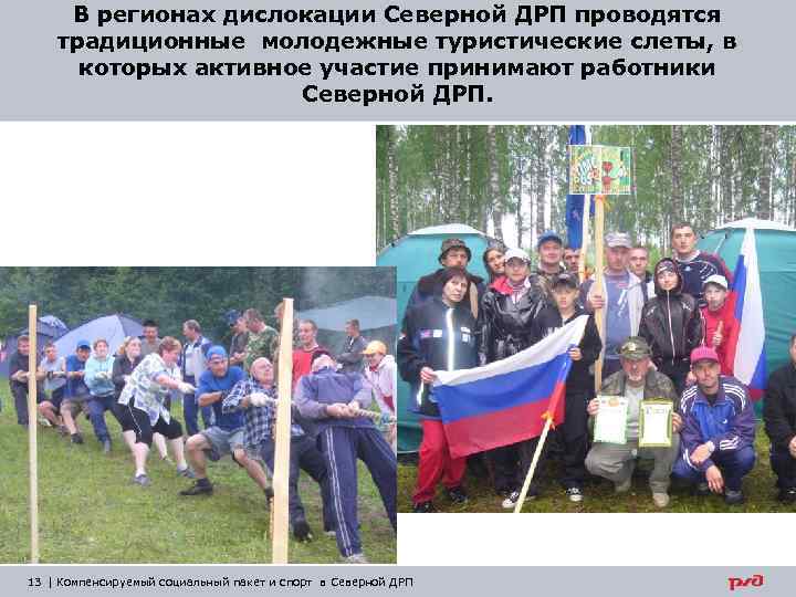 В регионах дислокации Северной ДРП проводятся традиционные молодежные туристические слеты, в которых активное участие