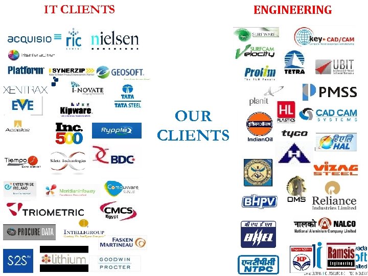 ENGINEERING IT CLIENTS OUR CLIENTS 