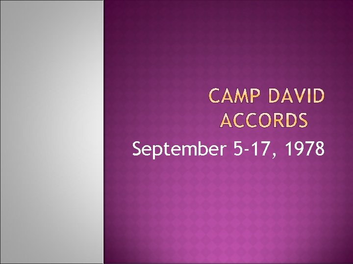 September 5 -17, 1978 