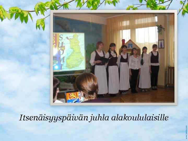 Itsenäisyyspäivän juhla alakoululaisille 