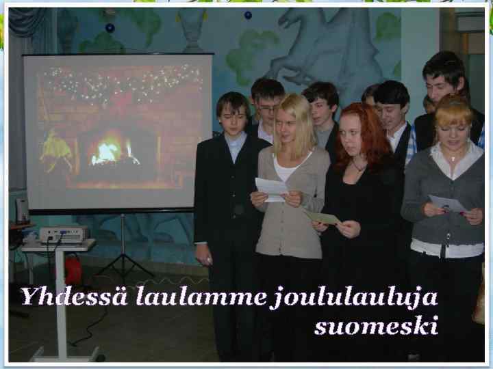 Yhdessä laulamme joululauluja suomeski 