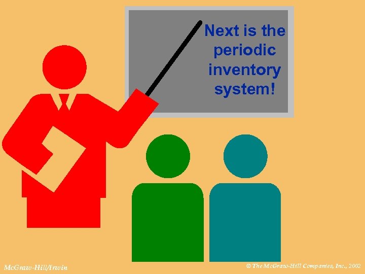 Next is the periodic inventory system! Mc. Graw-Hill/Irwin © The Mc. Graw-Hill Companies, Inc.
